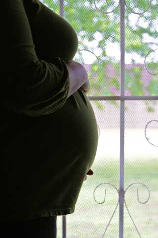 Embarazada preparada con osteopatía