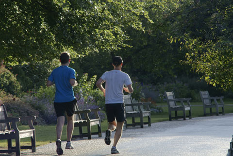 Runners en Madrid